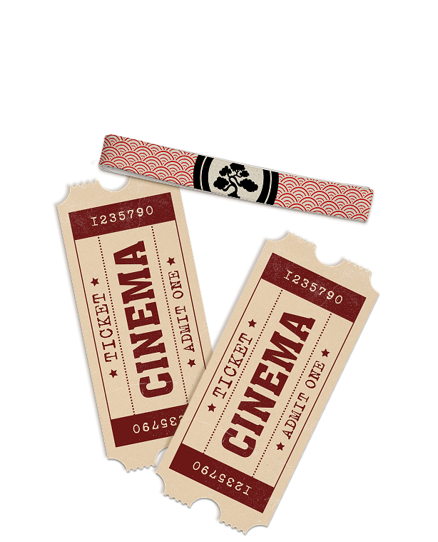A pair of Cinema Tickets
